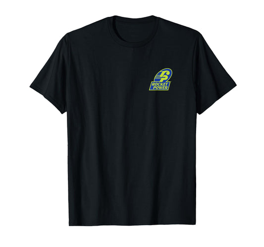 Rocket Power Character Grid Front and Back Retro Cartoon T-Shirt