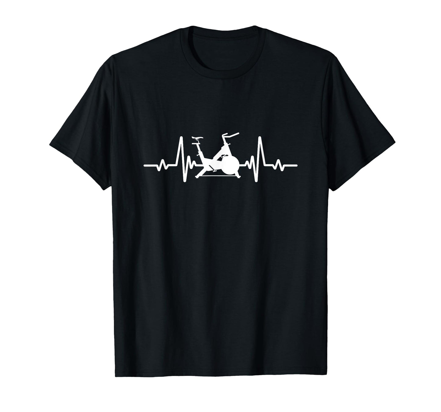 Spinning Bike Heartbeat Spin Class Indoor Cycling T-Shirt