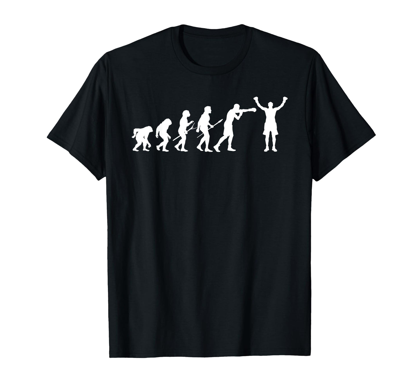 Boxing Evolution - Boxing Lover Boxer Kickboxing Fan T-Shirt