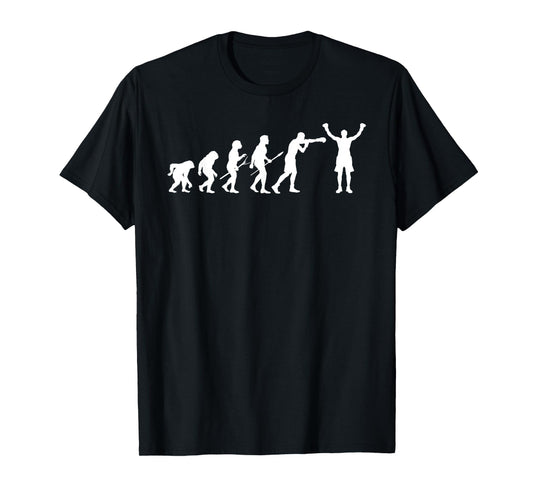Boxing Evolution - Boxing Lover Boxer Kickboxing Fan T-Shirt
