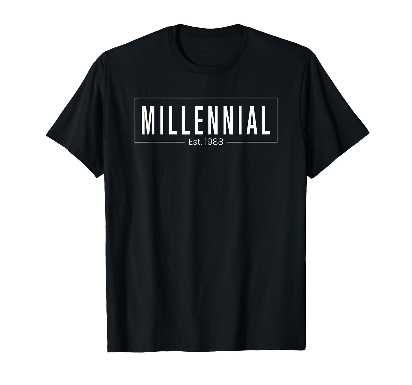 Millennial Established 1988 Birth Year T-Shirt