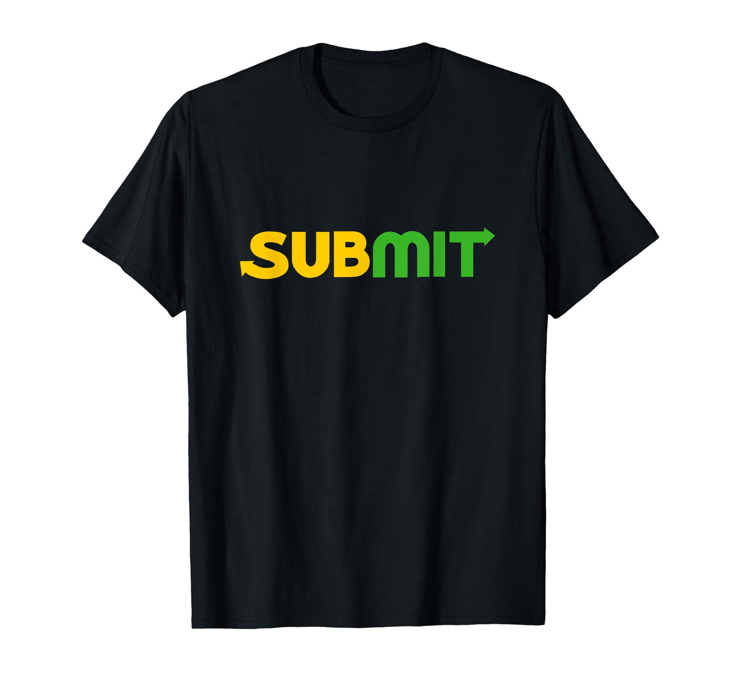 Funny MMA Jiu Jitsu Gift Submission Design BJJ T-Shirt