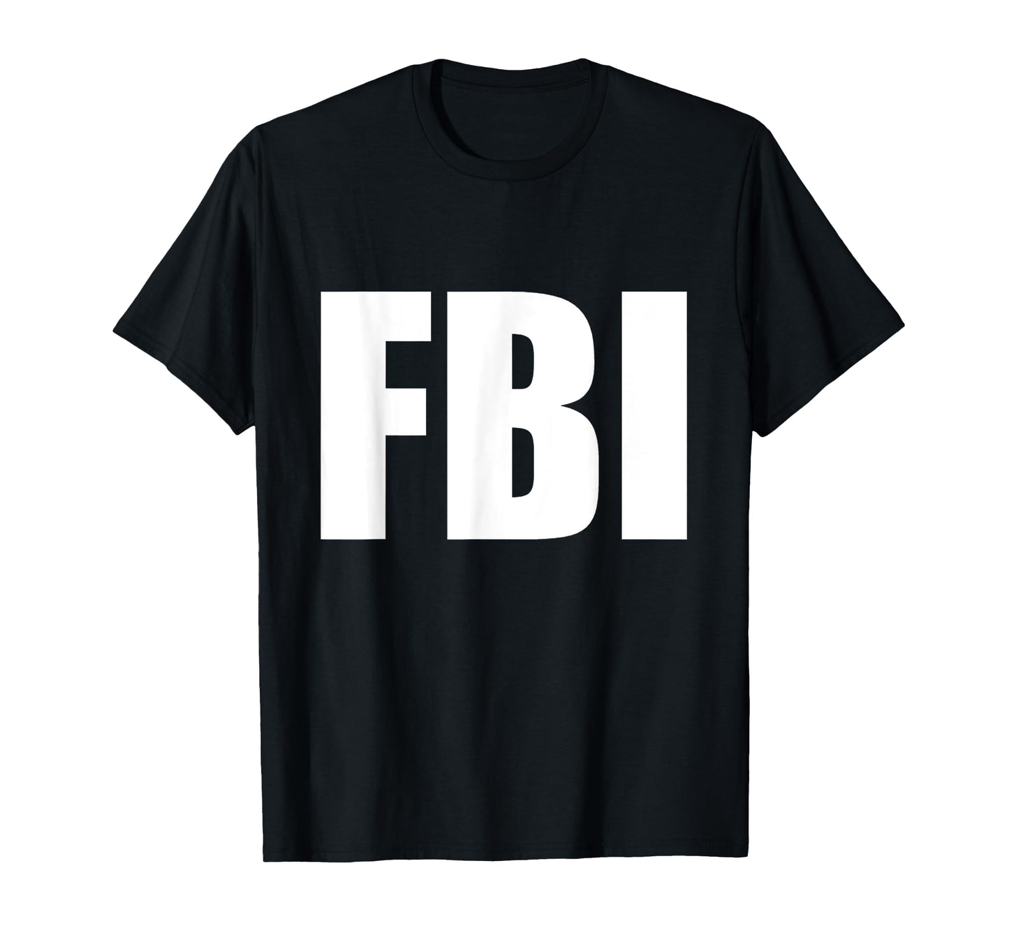 FBI Replica Agent Inspector Funny Halloween Costume T-Shirt