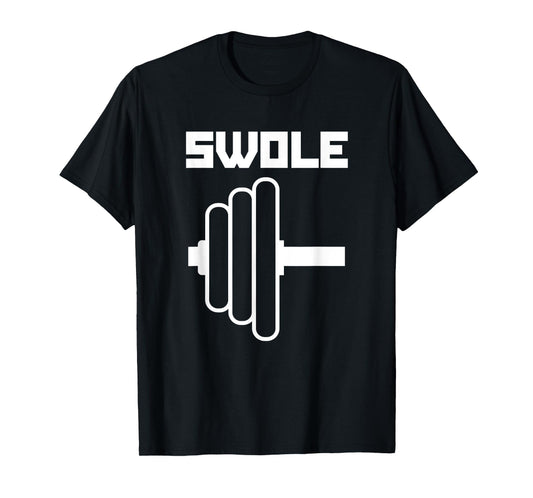 Swole Mates Cute Workout Couples Valentines Day Gym Fitness T-Shirt