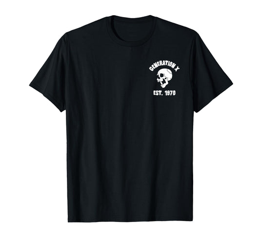 Est 1970 Black Sheep Of My Family Vintage Generation X T-Shirt