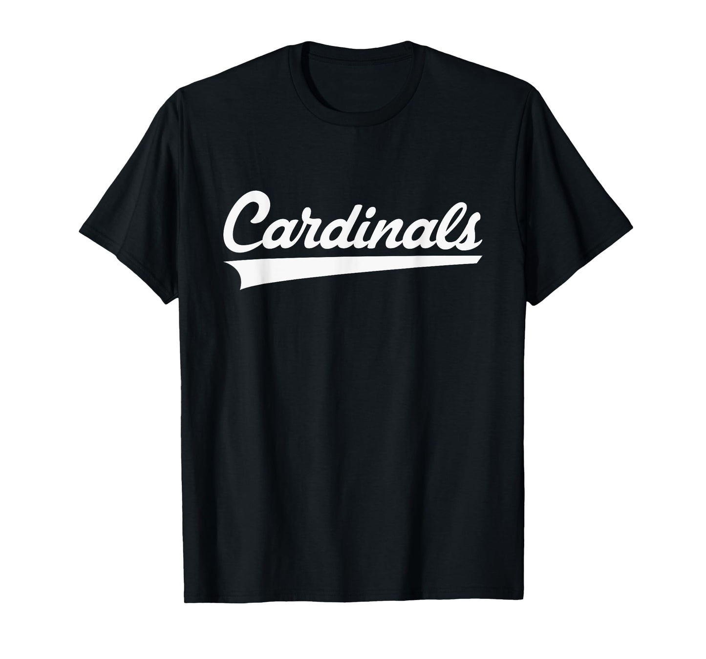 Del Valle Cardinals Vintage Swoosh T-Shirt