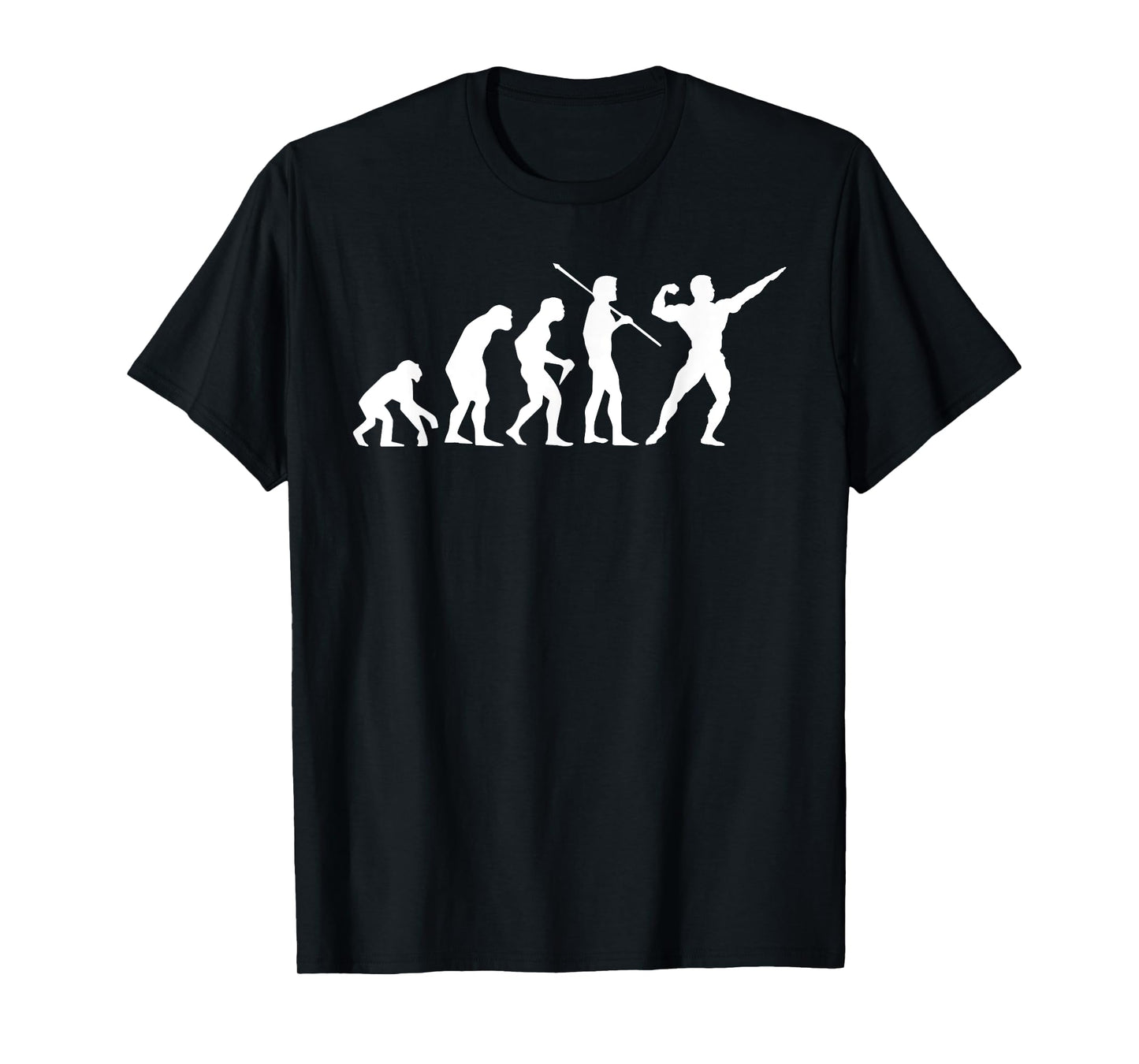 Bodybuilder Gym Evolution T Shirt For Men, Women and Kids
