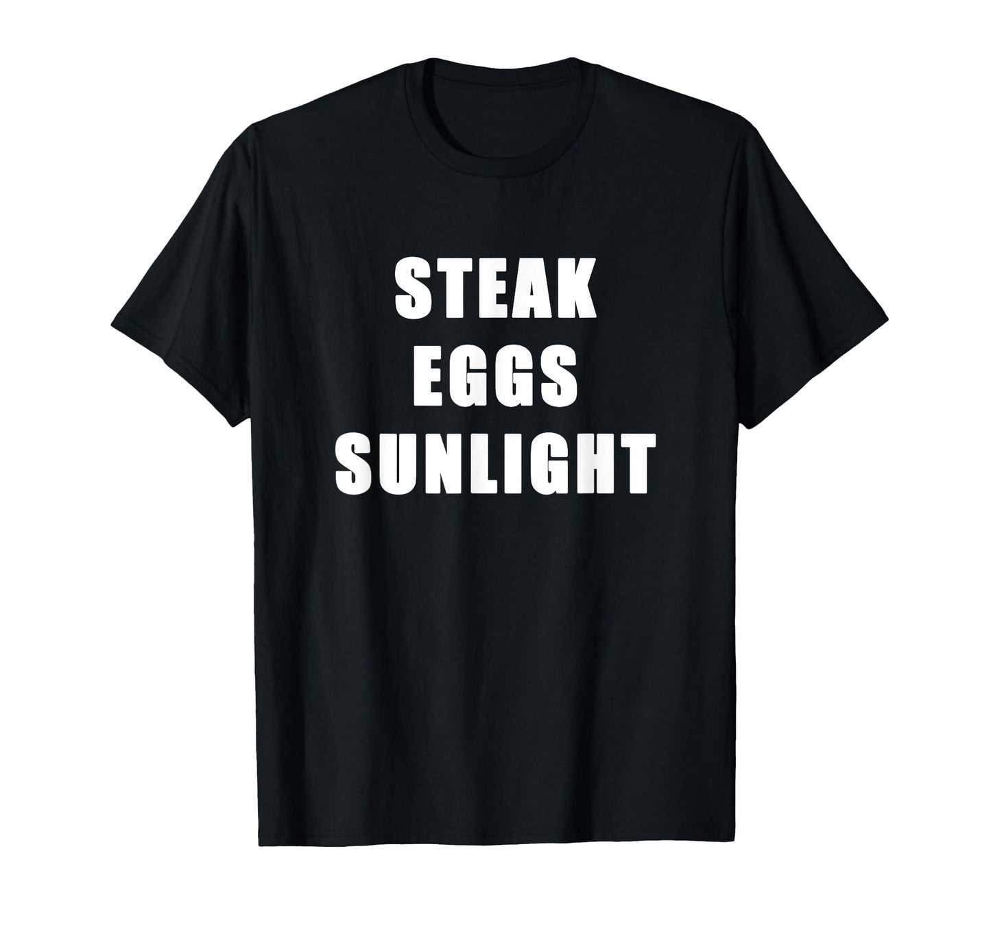 Steak Eggs Sunlight Healthy Lifestyle and Diet Ingredients T-Shirt