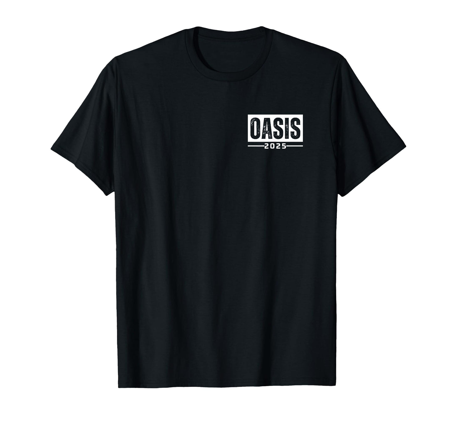 Oasis 2025 California CA Vintage Retro Souvenirs Pocket T-Shirt