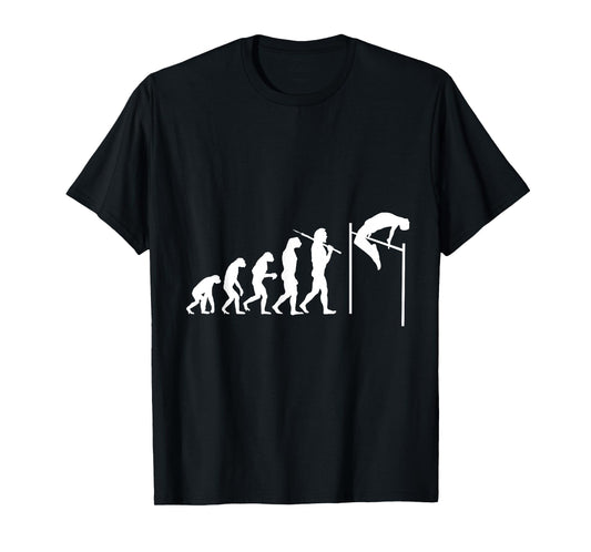 Funny Evolution High Jump Athletics T-Shirt