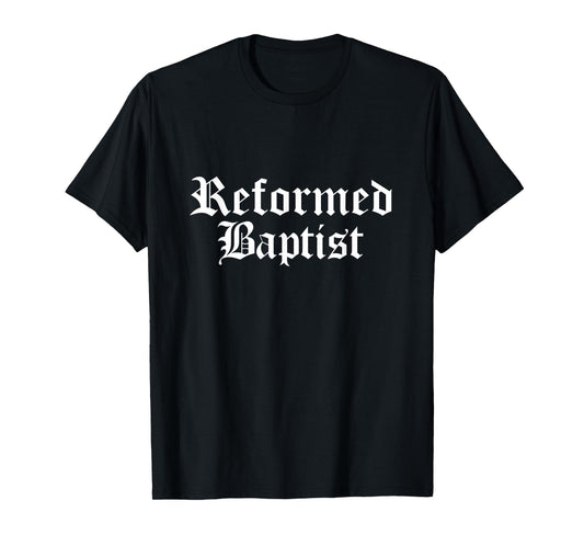 1689 Reformed Baptist Theology Graphic Particular Baptists T-Shirt