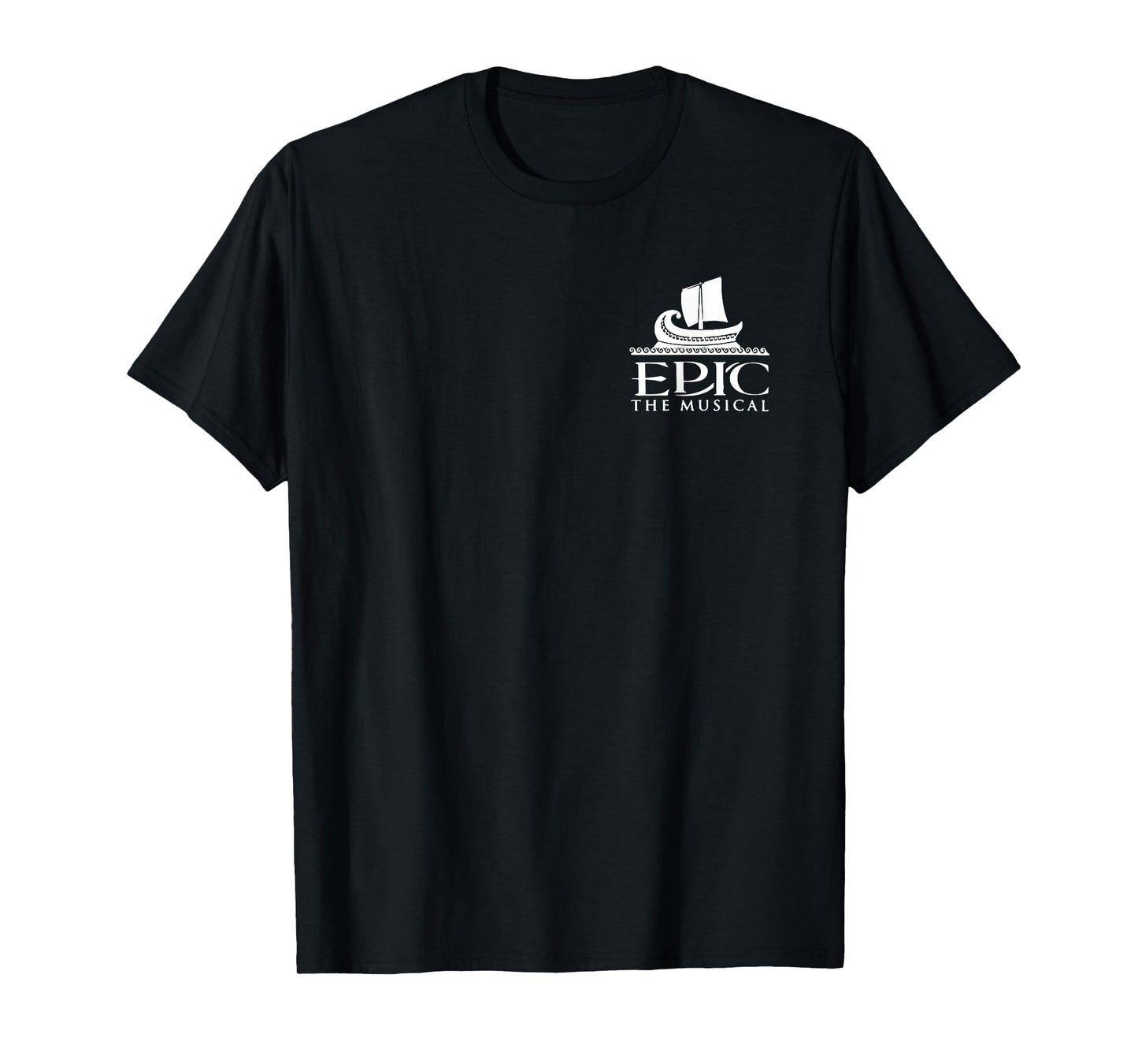 Vintage Epic: The Musical Front and Back Design Tee T-Shirt
