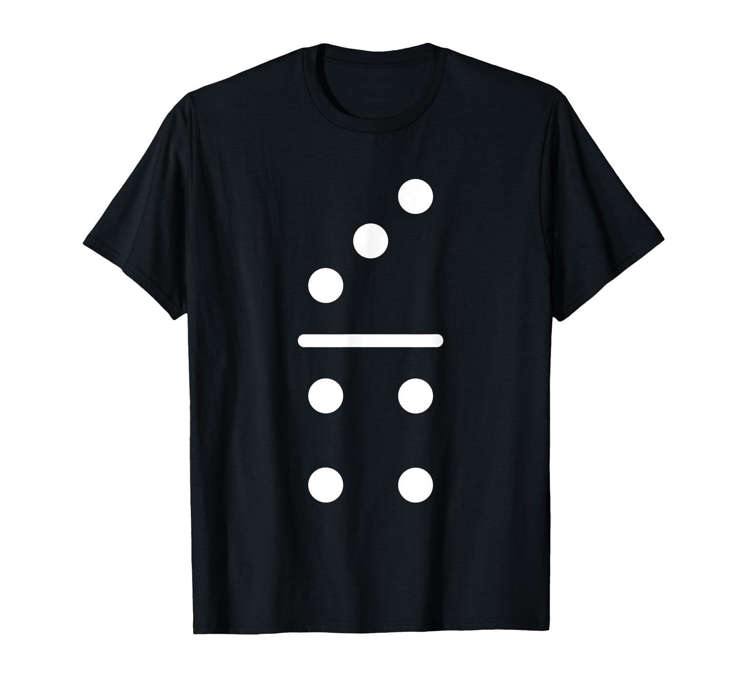 Domino Game 3 4 Dots Matching Halloween Group Costume T-Shirt