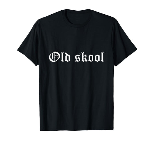 Old Skool Music Medieval Old English T-Shirt