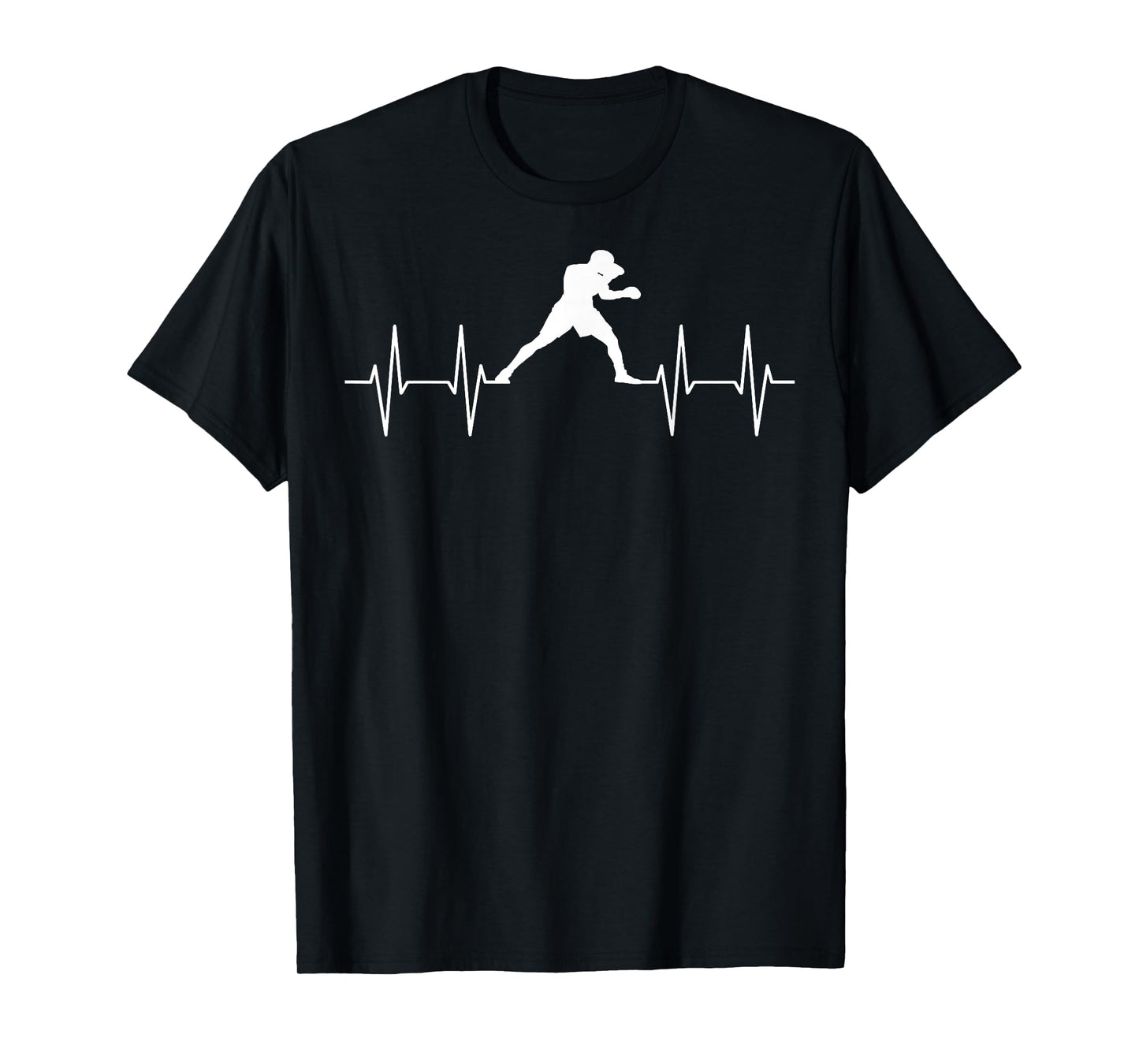 Heartbeat Boxing Funny Boxer Gift Graphic T-Shirt