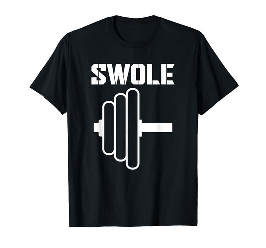 Swole Mates Funny Workout Couples Valentines Day Gym Fitness T-Shirt