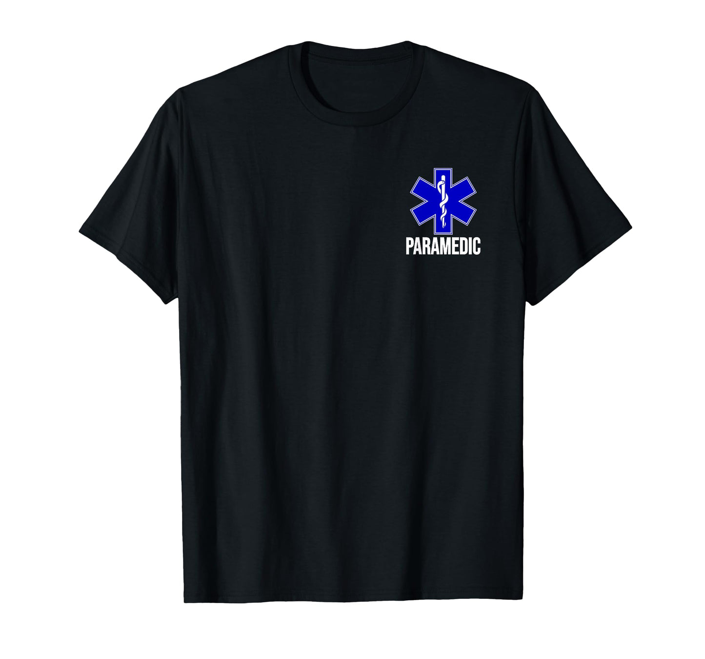 PARAMEDIC STAR OF LIFE EMT EMS AMBULANCE UNIFORM COSTUME TEE T-Shirt