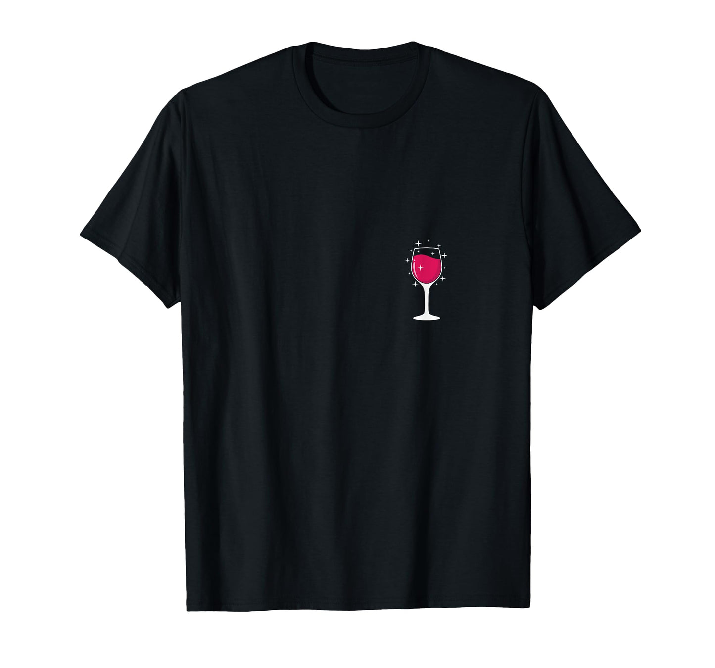 Wine Glass Sparkle T-Shirt