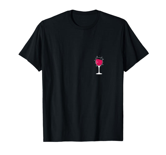 Wine Glass Sparkle T-Shirt