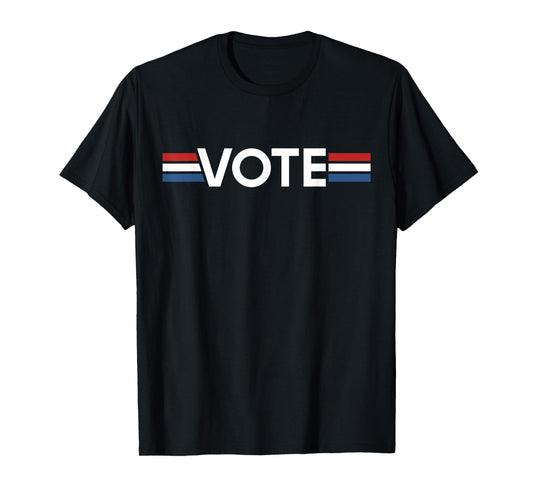 Vote Tshirt Women Men Trendy Red White Blue 2024 Election T-Shirt