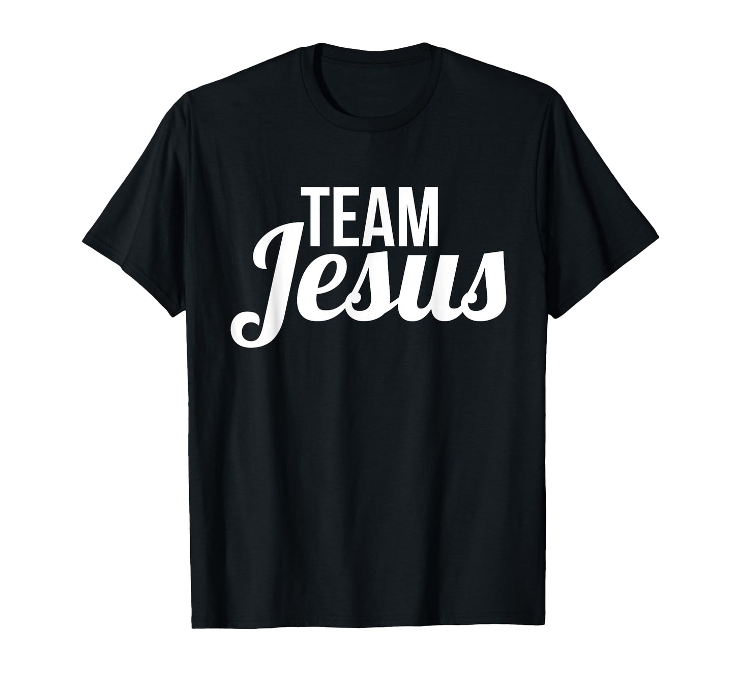 Team Jesus Shirt Vintage Bold Cool Christian Tee T-Shirt