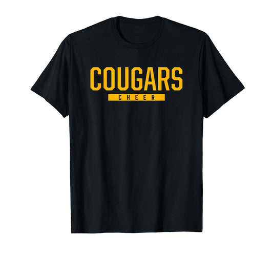 Del Campo Cougars Cheer HS T-Shirt