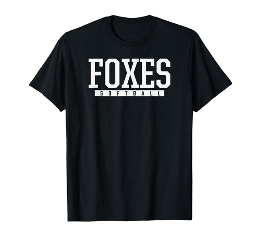 Yorkville Foxes Softball HS T-Shirt