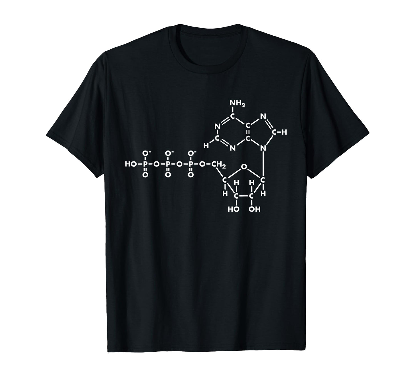 Adenosine Triphosphate ATP Organic Chemistry T-Shirt