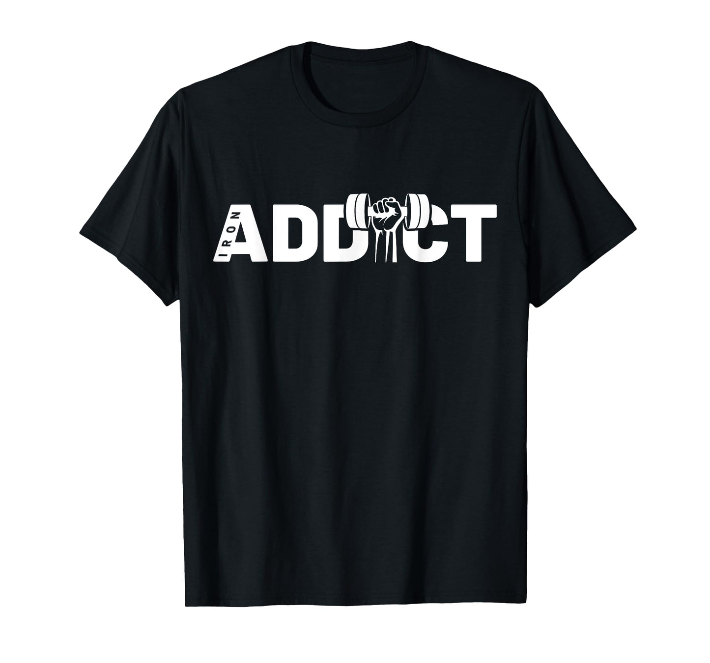 Weight Lifting Shirt Iron Addictive Gift for Weight Lifting T-Shirt