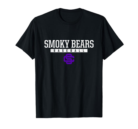 Sevier County Smoky Bears Logo Baseball HS T-Shirt