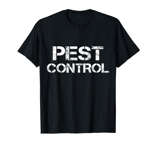 Pest control exterminator funny costume for halloween party T-Shirt