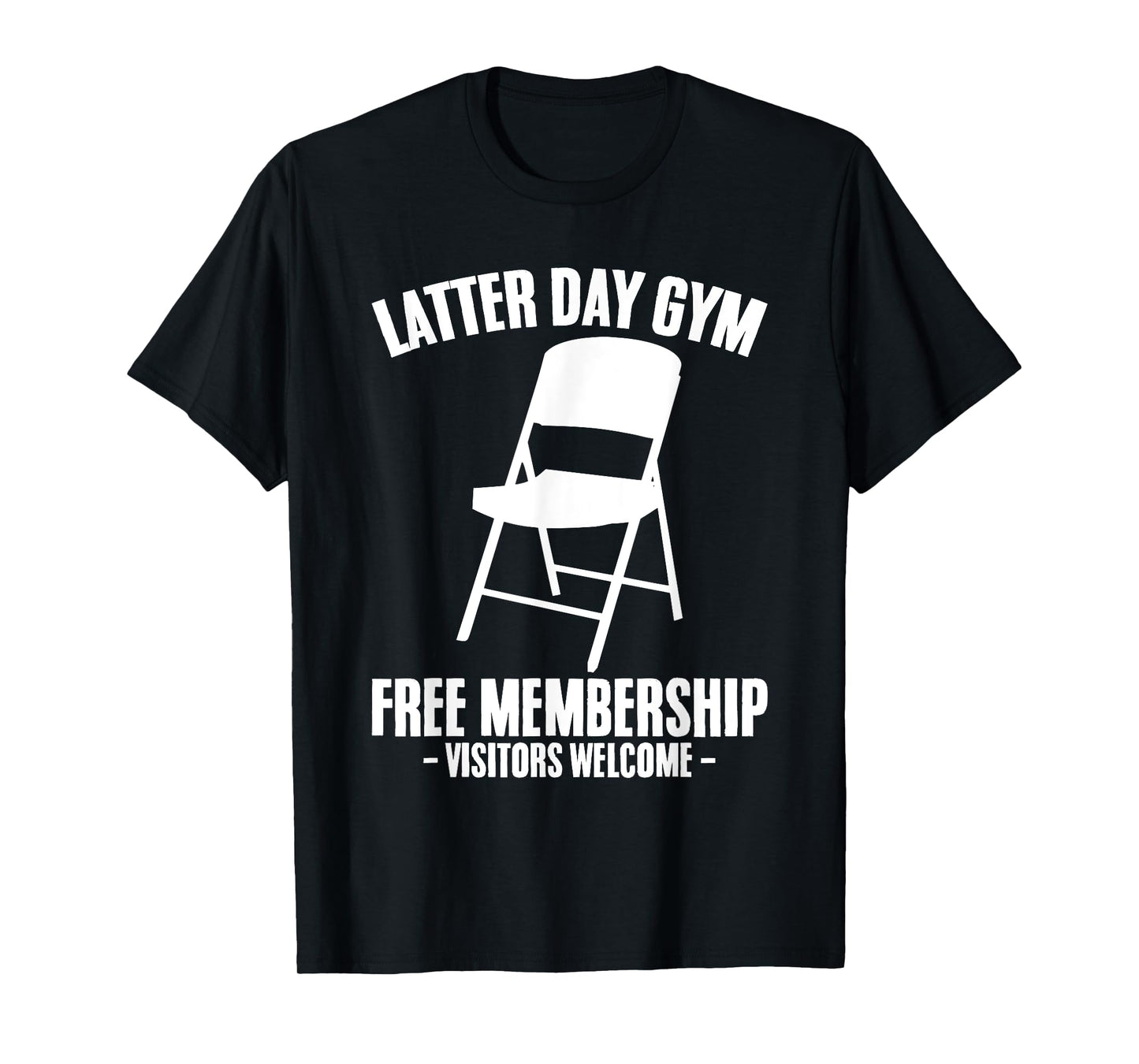 Funny Mormon Gym Missionary Sister Elders LDS Missionaries T-Shirt