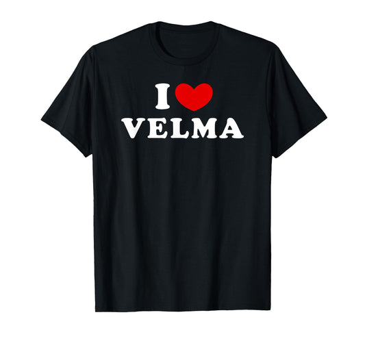 I Love Velma, I Heart Velma T-Shirt