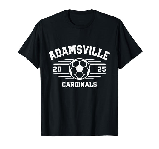 Adamsville Cardinals Soccer Ball 2025 T-Shirt