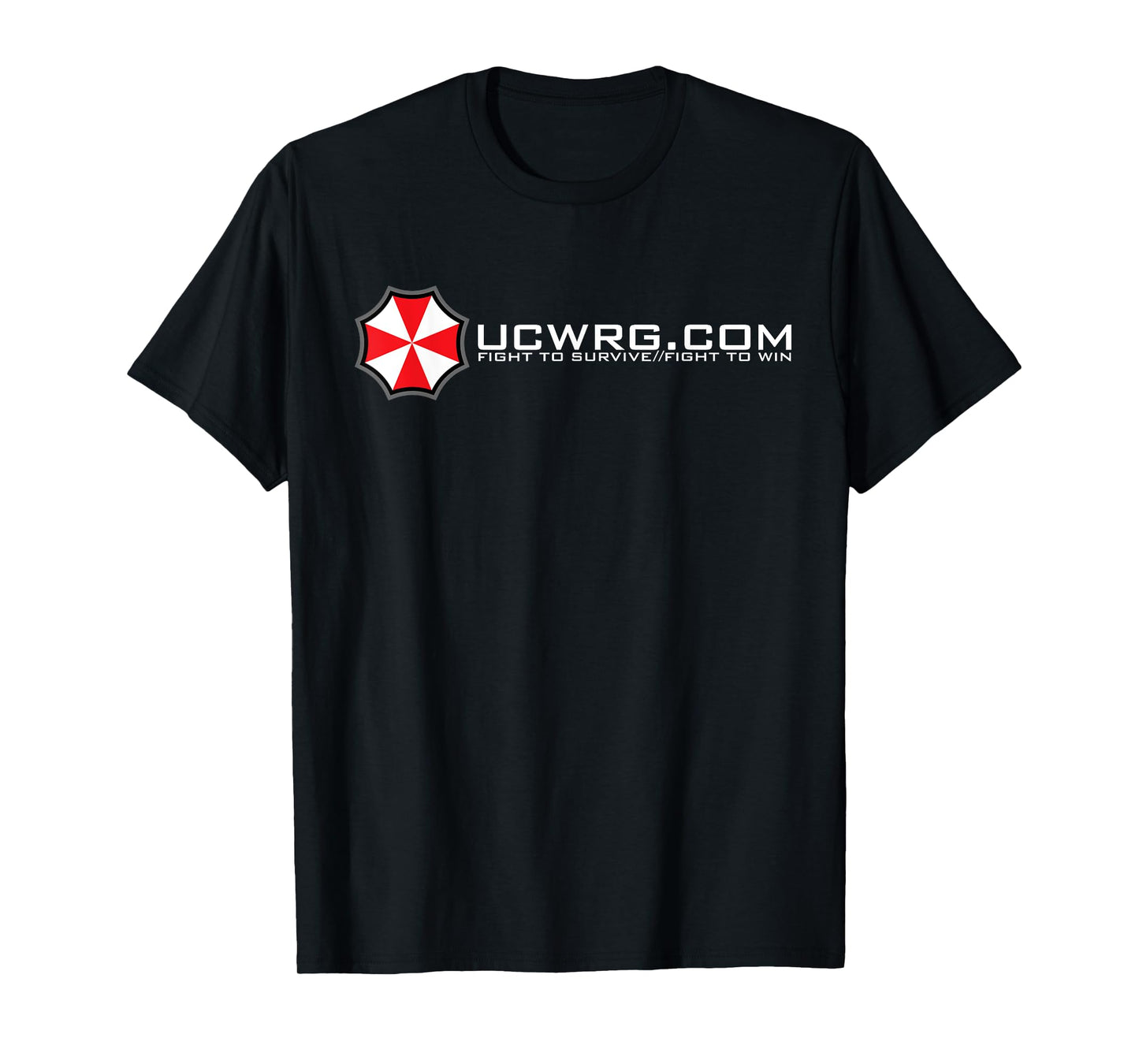 Umbrella Corporation Website T-Shirt, Fight to Survive T-Shirt