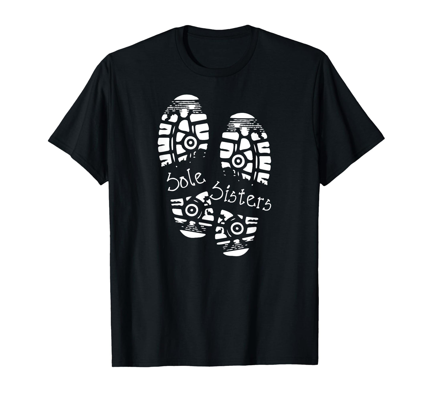 Womens Running Sole Sisters Ladies Marathon Race Day Team T-Shirt