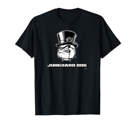 Junkyard Dog T-Shirt | Gym Strong Weightlifter T-Shirt
