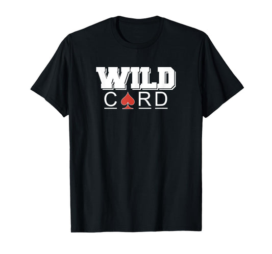 Wild Card Wildcard Ace of Spades T-Shirt