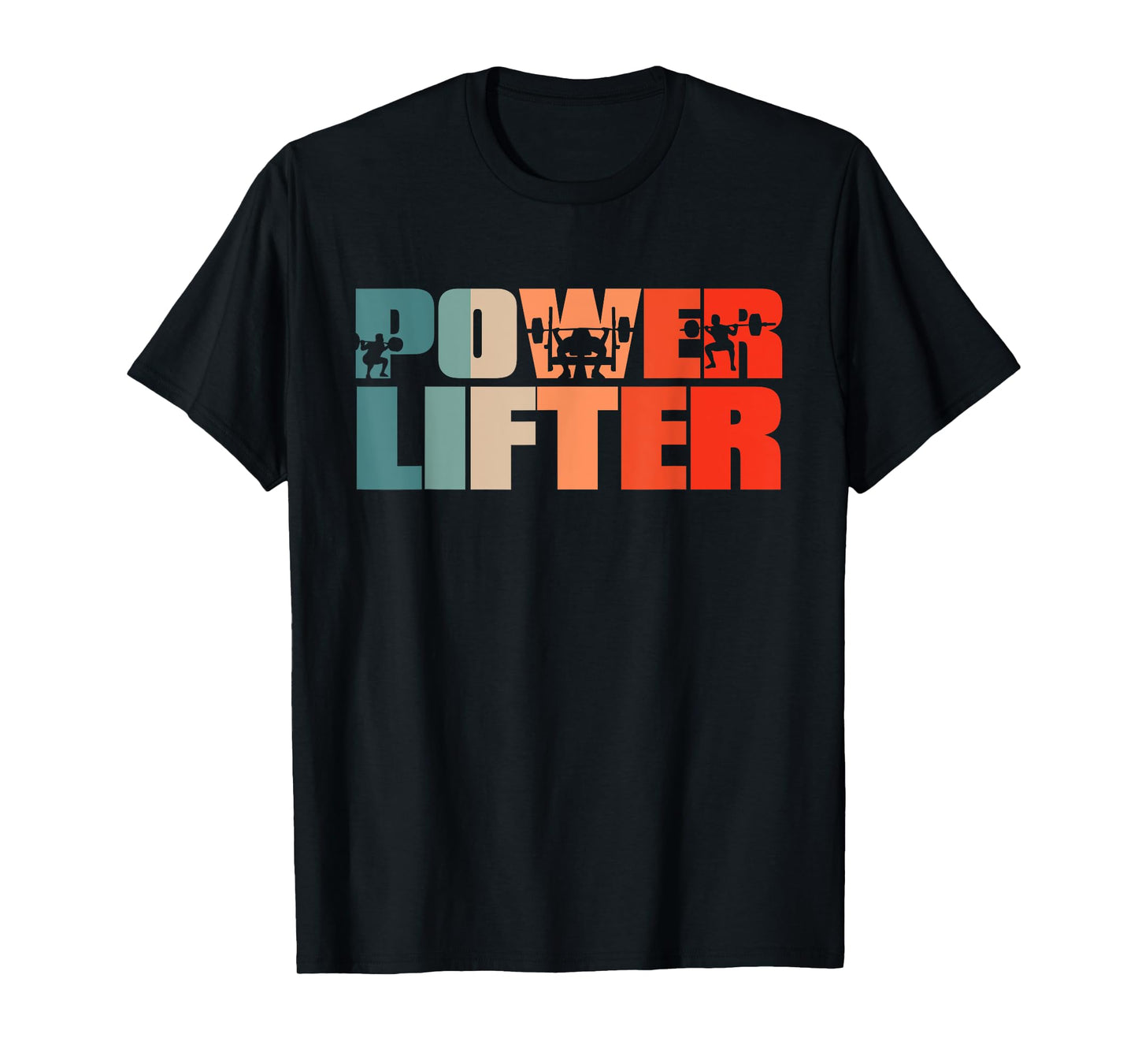 Retro Powerlifting Gym Weightlifting - Vintage Powerlifter T-Shirt