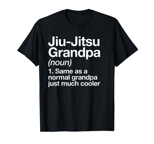 Jiu-Jitsu Grandpa Definition Funny Sports Martial Arts T-Shirt