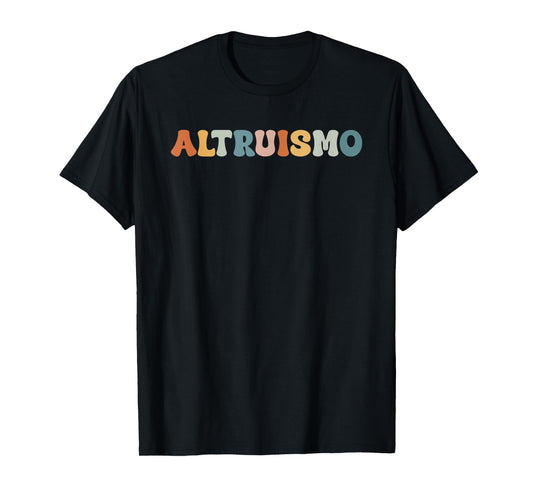 Altruismo Vintage Retro Groovy Social Psychology Lover T-Shirt