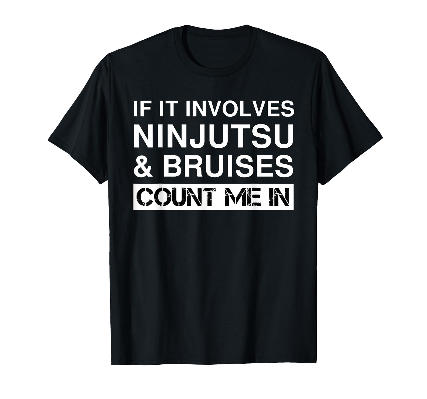 Funny Ninjutsu Fighter Fighting Martial Arts T-Shirt
