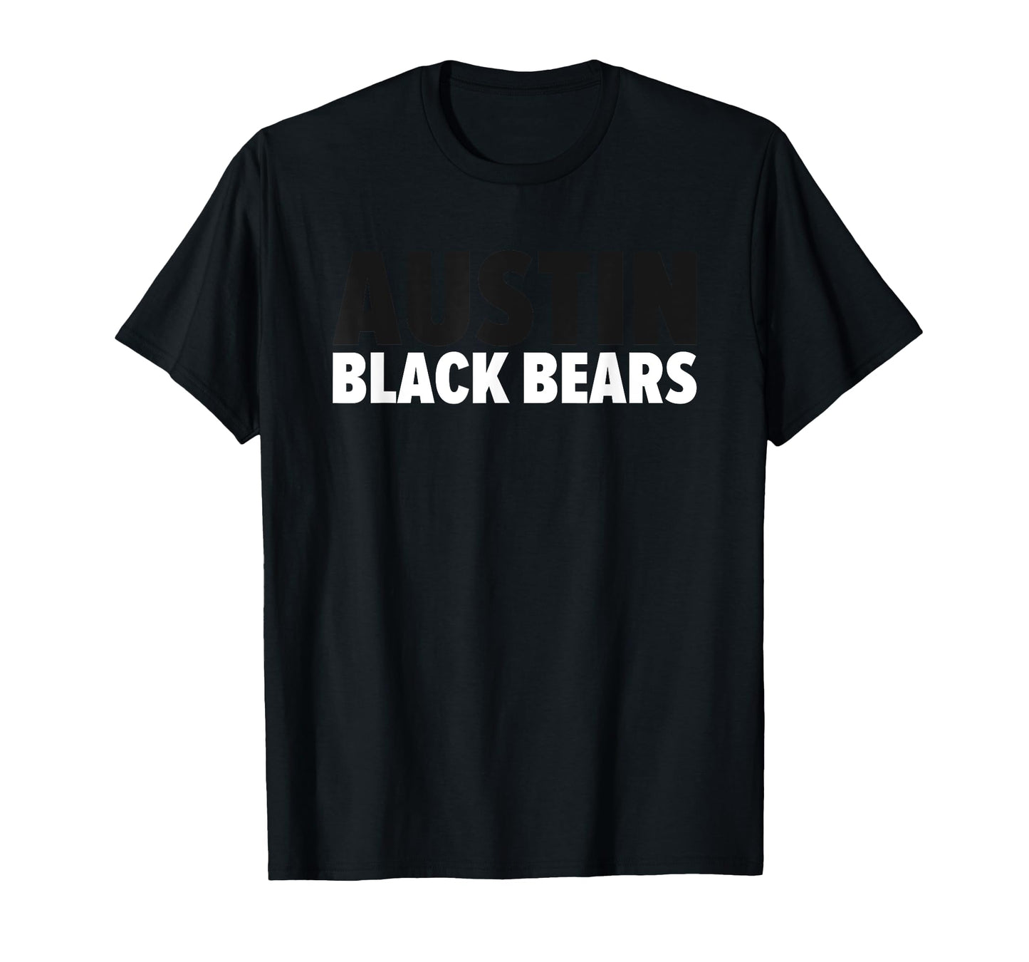 Austin Black Bears Bold T-Shirt