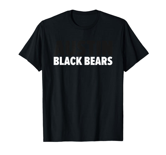 Austin Black Bears Bold T-Shirt