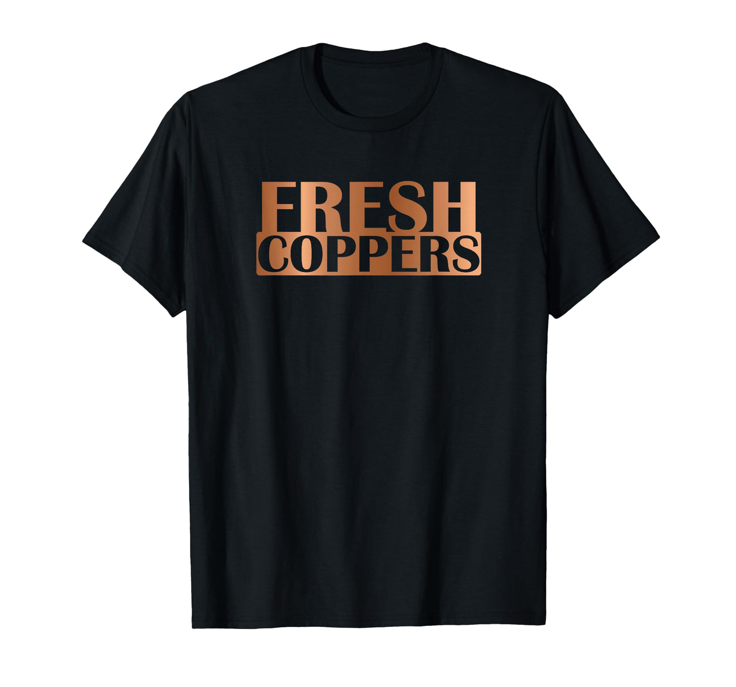 Fresh Coppers Foams Sneaker T-Shirt Foamposite Match T-Shirt