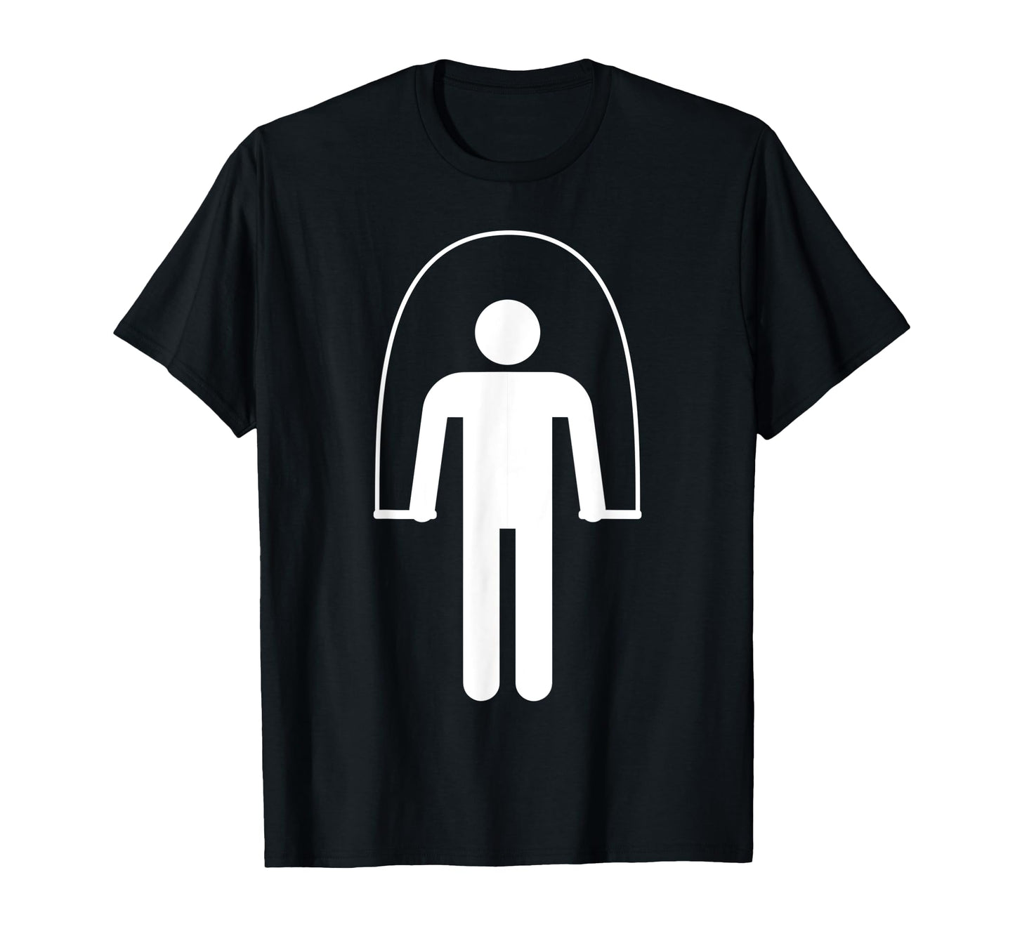 Stick Figure Jumping Rope T-Shirt