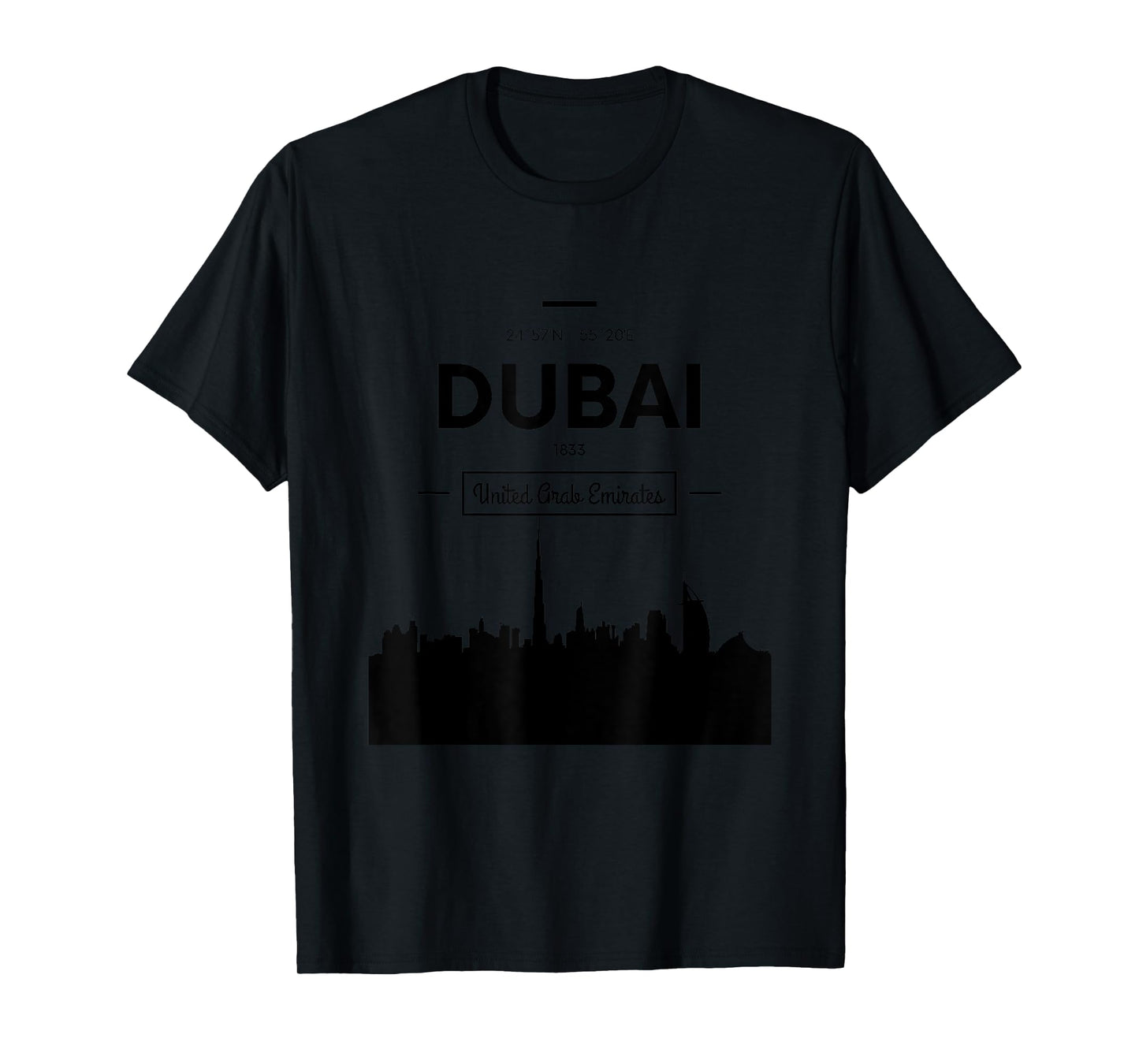 Enjoy Tourists Dubai UAE Novelty Graphic Tees & Cool Designs T-Shirt