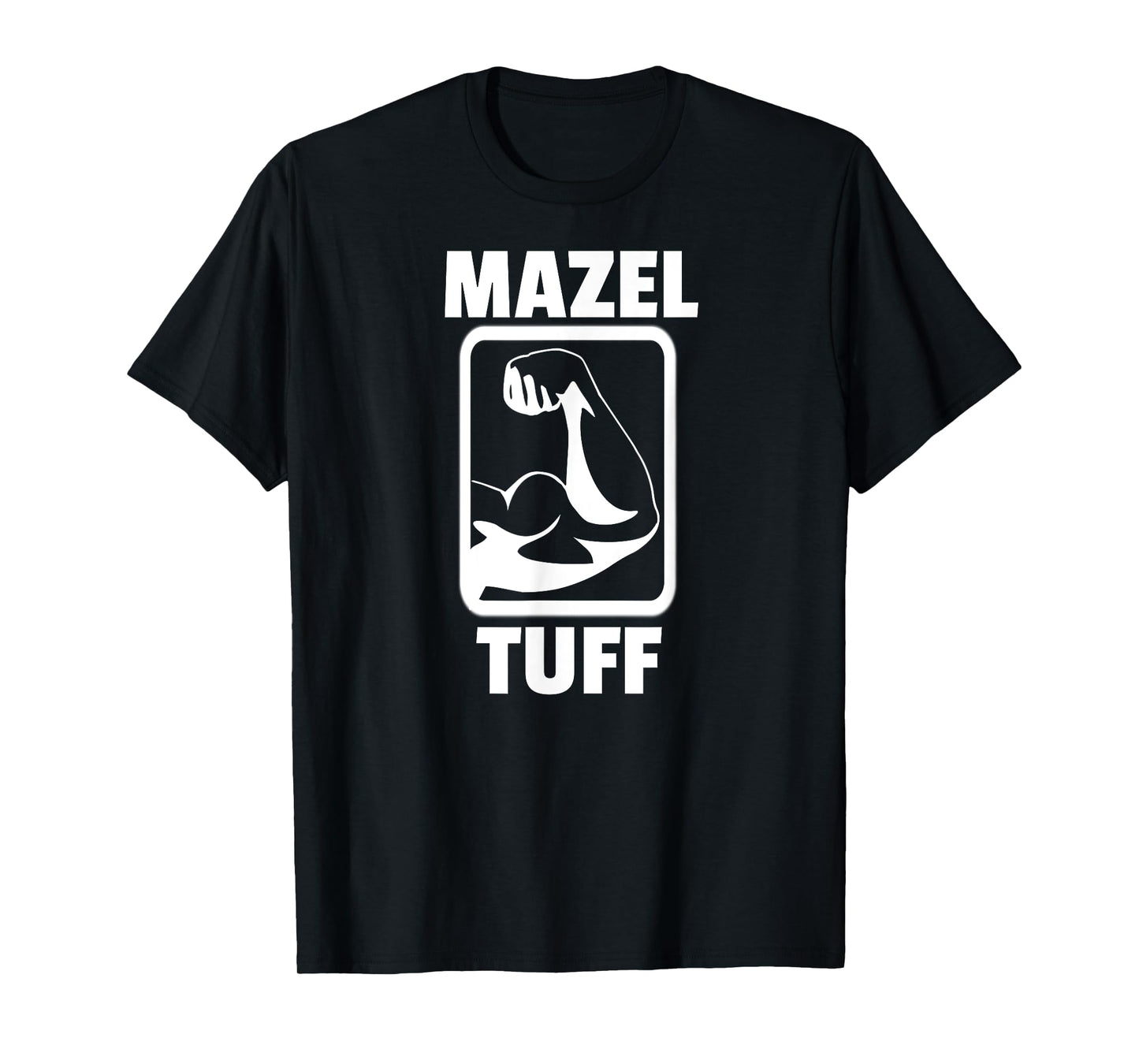 Mazel Tuff Funny Jew Gift Jewish Workout Gym Strong Unisex T-Shirt