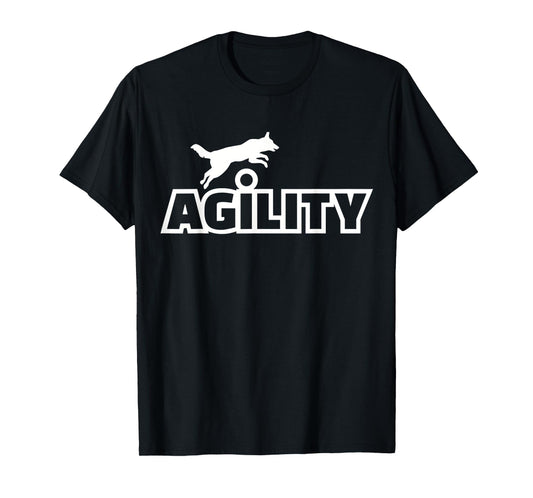 Dog agility T-Shirt for Men Women Kids