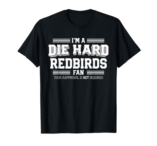 Redbirds Alton Die Hard Fan HS T-Shirt